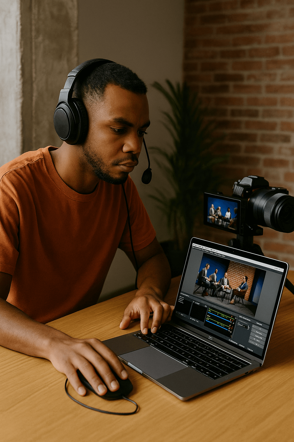 Você quer transmitir com qualidade, mas tem só celular ou notebook em casa.  