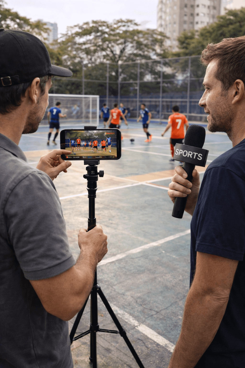 Igrejas, projetos sociais ou comunidades que realizam eventos esportivos.